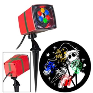 Holiday Accents Gemmy Nightmare Before Christmas Jack Skellington Lightshow Projector Christmas Indoor/Outdoor Decoration, Multicolor (1624)