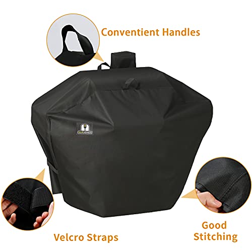 SUPJOYES Grill Cover for Camp Chef DLX 24, SmokePro 24, PG24, SG24, Woodwind Pellet Grills, Heavy Duty Waterproof Outdoor Pellet Grill Accessories