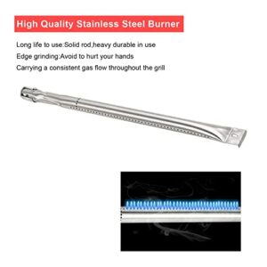 S1620A (4-Pack) 18 Inch Stainless Steel Burner Replacement for Kenmore Gas Grill Model 146.23674310 146.23675310 640-05057350-0 640-05057351-8, Outdoor Gourmet FSODBG1200 FSODBG1202 FSODBG1204