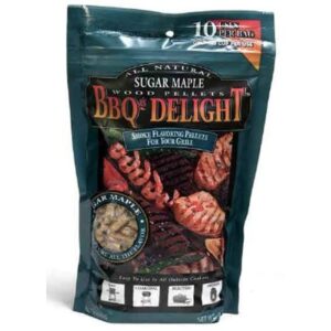 bbq’rs delight sugar maple wood pellets 1lb bag