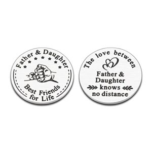 dad gifts from daughter valentines day gifts for daddy pocket hug token father gifts presents for new dad father to be stepdad stepfather husband birthday gifts