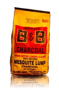 b&b charcoal mesquite lump charcoal