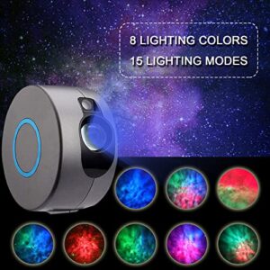 Star Projector,Night Light Projector with Remote,360 Rotating Starry Sky Galaxy Projector, LED Night Star Projector with 15 Mode for Bedroom, Game Rooms, Home Theatre, Party