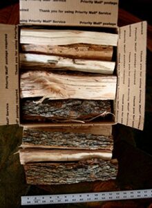 j.c.’s smoking wood sticks – 730 cu inch box – pecan
