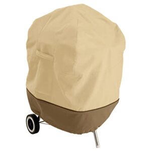 Classic Accessories Veranda Water-Resistant 26.5 Inch Kettle BBQ Grill Cover,Pebble