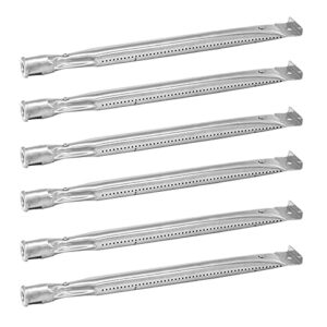 YOUFIRE Burner Tube 15" Stainless Steel Pipe Burners Grill Replacement Parts for Charbroil 640-01303702-3, Kenmore 146.16222010, Grill Master, Nexgrill, Uberhaus Grill Models, 6-Pack Gas Tubes