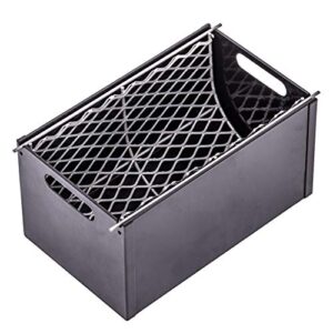 oklahoma joe’s 3697490w01 charcoal grill smoker box, gray