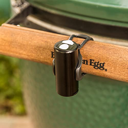 Night Light for Big Green Egg (Black) - A Rechargeable, Rotatable, Bright LED Light That Wraps Around The BGE Handle and Illuminates Everything You are Cooking