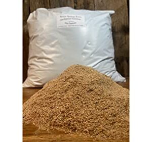 Seven Springs Farm - 10lb All Natural Hardwood Sawdust - Chemical Free Hardwood Timber (Fine Texture - 10 Pound, 1)