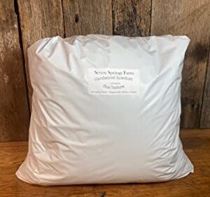 Seven Springs Farm - 10lb All Natural Hardwood Sawdust - Chemical Free Hardwood Timber (Fine Texture - 10 Pound, 1)