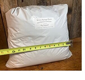 Seven Springs Farm - 10lb All Natural Hardwood Sawdust - Chemical Free Hardwood Timber (Fine Texture - 10 Pound, 1)