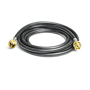 Stanbroil Propane Brass 4 Port Tee kit with 5ft and 12ft Hoses Allows for Connection Between Auxiliary Propane Cylinder