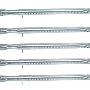 Dongftai SA241A (5-Pack) 16.5 inch Stainless Steel Burner Replecement for Charmglow 810-2320 Grill Pro 226454 226464 236454 236464 Master Forge GGP-2501 Brinkmann 810-2320 Broil-Mate 726454 726464
