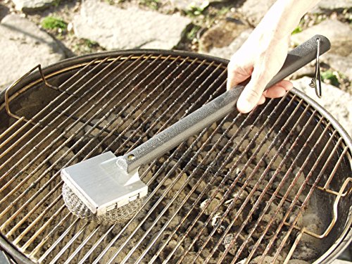 Tool Wizard Toolwiz, Grill Brush with Extra Scrubber