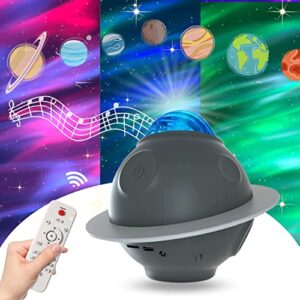 star projector with remote touch control,bluetooth music speaker & white noise galaxy light projector, led night light for kids adults,for home decor bedroom,ceiling,party