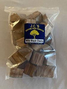 j.c.’s smoking wood chunks – gallon sized bag – wild black cherry