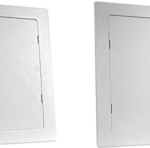 Oatey Plastic Access Panel, 6 in x 9 in , 2 Pack