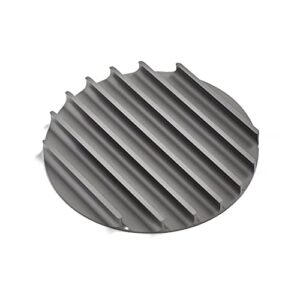 grillgrate – grilling grate accessory for the ninja foodi, accessory for smart ovens and air fryers – 8.5″ round – sear’nsizzle® – grill anywhere