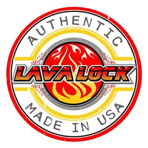 LavaLock RTV High Temp BBQ Smoker Sealer Gasket Adhesive 10 oz Cartridge (600 F - Red)