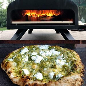 Bertello Outdoor Pizza Oven + Pizza Peel + Weatherproof Cover + Therm - Combo