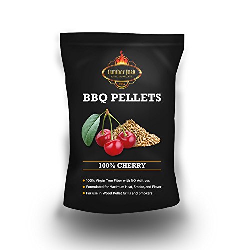 Lumber Jack 20-Pound Bag, 100-Percent Cherry Wood BBQ Grilling Pellets