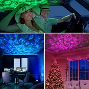 Star Projector,Laliled Ocean Wave Projector with Remote and Bluetooth Speaker,Timer,360 Degree Rotating Galaxy Light Projector for Baby Kids Adults Bedroom/Decoration/Birthday/Party