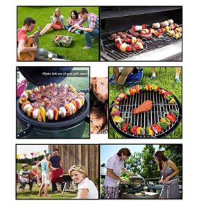 Wadoy BBQ Flexible Skewers for Grilling, 29Inch(Set of 8) Cable Skewers, Stainless Steel Flexible Kabob Skewers