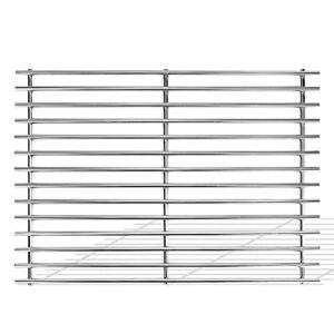 Uniflasy 17 Inches Stainless Steel Cooking Grid Grates Replacement for Charbroil 463250509, 463250510, Thermos 461262409, Grill Master 720-0737, 720-0670E, Vermont Castings, Great Outdoors Gas Grills