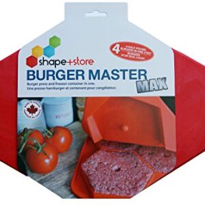 Burger Master MAX 4-in-1 Burger Press by Shape+Store