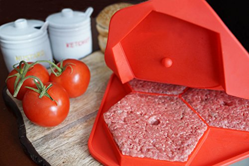 Burger Master MAX 4-in-1 Burger Press by Shape+Store