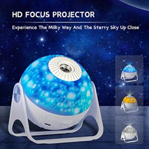 SEEKSTARS Star Planetarium Projector, Galaxy Projector Night Light - Bedroom Ambiance Projector, Kids Constellation Projector Toys Gifts - 360°Auto Rotating Projector