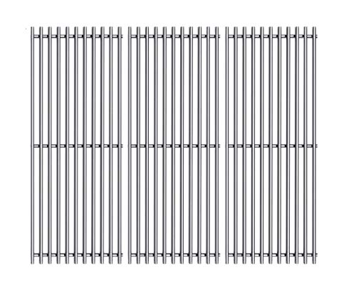 Votenli Scb007 (3-Pack) 18 1/4" Stainless Steel Cooking Grid Grates Replacement for Charbroil 461210010 463210011 463224611 463225312 463247009 463247109 463257010 463241313 463241314 466241313