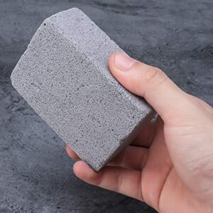 Barbi-Q Grill Cleaning Bricks - Grill Stone Magic Stone Block Pumice Griddle Cleaner Brick Cleaner for BBQ Grills Racks Flat Top Grill Pool Toilet Cleaner - (Pack of 4)