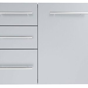 SUNSTONE DE-LPCTD30 Designer Series Raised Style Liquid Propane Combo Triple Drawer, 30", Stainless Steel