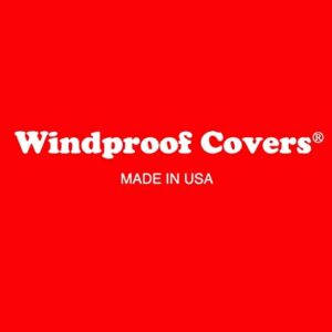 Windproof Covers 32 inch Heavy Duty Premium Vinyl Grill Cover to fit Summerset Sizzler Built-in Grill