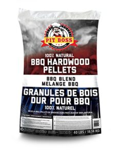 pit boss bbq wood pellets, 40 lb., competition blend