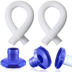 4 pieces above ground pool skimmer hose and adapter b replacement part surface skimmer replacement hose small strainer replacement hose b adapter pool drain adapter for surface swimming pool skimmer