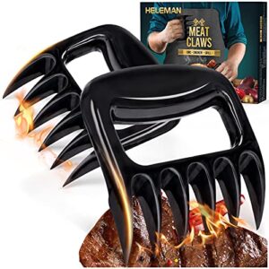 meat claws cooking gifts for men – shredder claws smoker grill accessories, kitchen cooker women men gifts smoke set, smoking food turkey chicken pork barbecue shredder paw