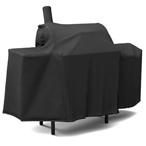 SHINESTAR Grill Cover for Char-Griller E1224, 2121, Kingsford Barrel Charcoal Grill 30", Heavy Duty Waterproof Smoker Cover, Special Zipper Design