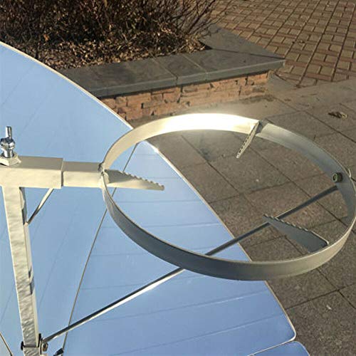 Portable Solar Cooker, 1800W 59inch Diameter Camping Outdoor Solar Oven Visual Education or High Efficiency DIY Solar Concentrator for Outdoor Camping BBQ Cooking