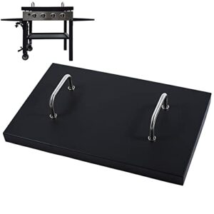 hard cover for blackstone 36 inch griddle, 5004 griddle hard cover lid, black painted metal