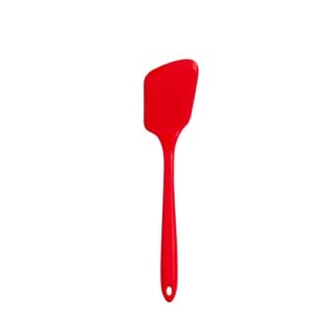 gir: get it right premium silicone spatula turner | heat-resistant up to 550°f | nonstick large pancake flipper, egg spatula, kitchen spatula | ultimate – 13 in, red