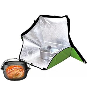 YAMO DUDO Portable Solar Oven Bag Cooker Sun Outdoor Camping Travel Emergency Tool for Cooking Solar Oven Bag Solar Cooker and Dutch Oven Kit