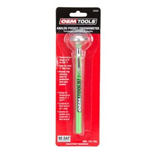 OEMTOOLS 24350 0-220 F Instant Read Pocket Thermometer, 1 Pack