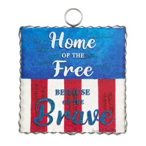 the round top collection – mini free & brave – metal