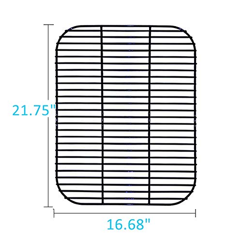 BBQration PSE004A Grill Cooking Grid Replacement Parts for Brinkmann 810-4220-S, Porcelain Steel Cooking Grate Replacement for Brinkmann Gas Grill Model 810-4220-S