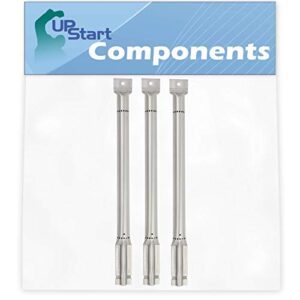 upstart components 3-pack bbq gas grill tube burner replacement parts for perfect flame 720-0335 – compatible barbeque stainless steel pipe burners