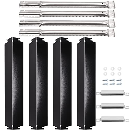 Yiming Grill Replacement Parts for Charbroil 463268008, 463268007, 463268606, 463248108, 463268706 Grill Models. Grill Heat Shields, Burner Tubes and Carryover Tube for Charbroil Replacement Parts.