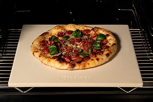 13.2" x 13.2" x 0.4" Square Cordierite Pizza Baking Stone Perfectly Compatible for Ooni Koda & Fyra 12, Uuni Pizza Oven