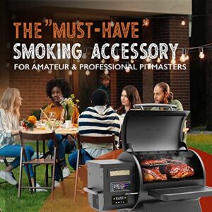 Meat Smoking Magnets - Meat Temparature Guide & Pellet Hopper Labels Make the Perfect Bundle for BBQ any day of the week.